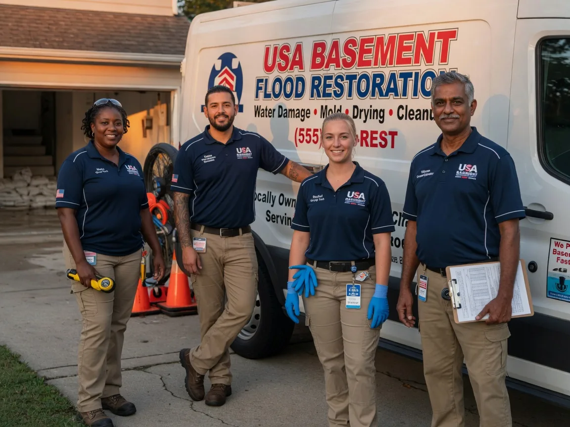 Basement Flood Cleanup company in Overbrook, OK