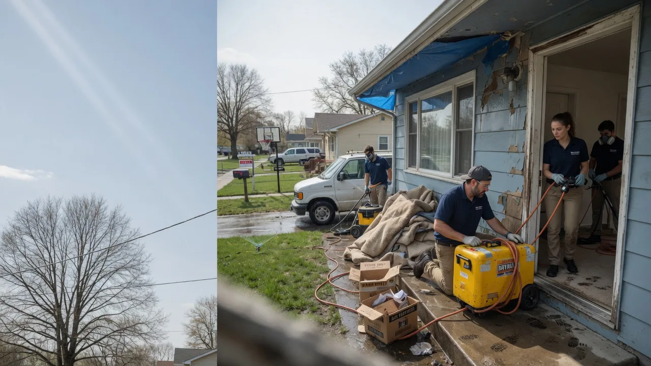 Basement Flood Cleanup in Overbrook, OK near me